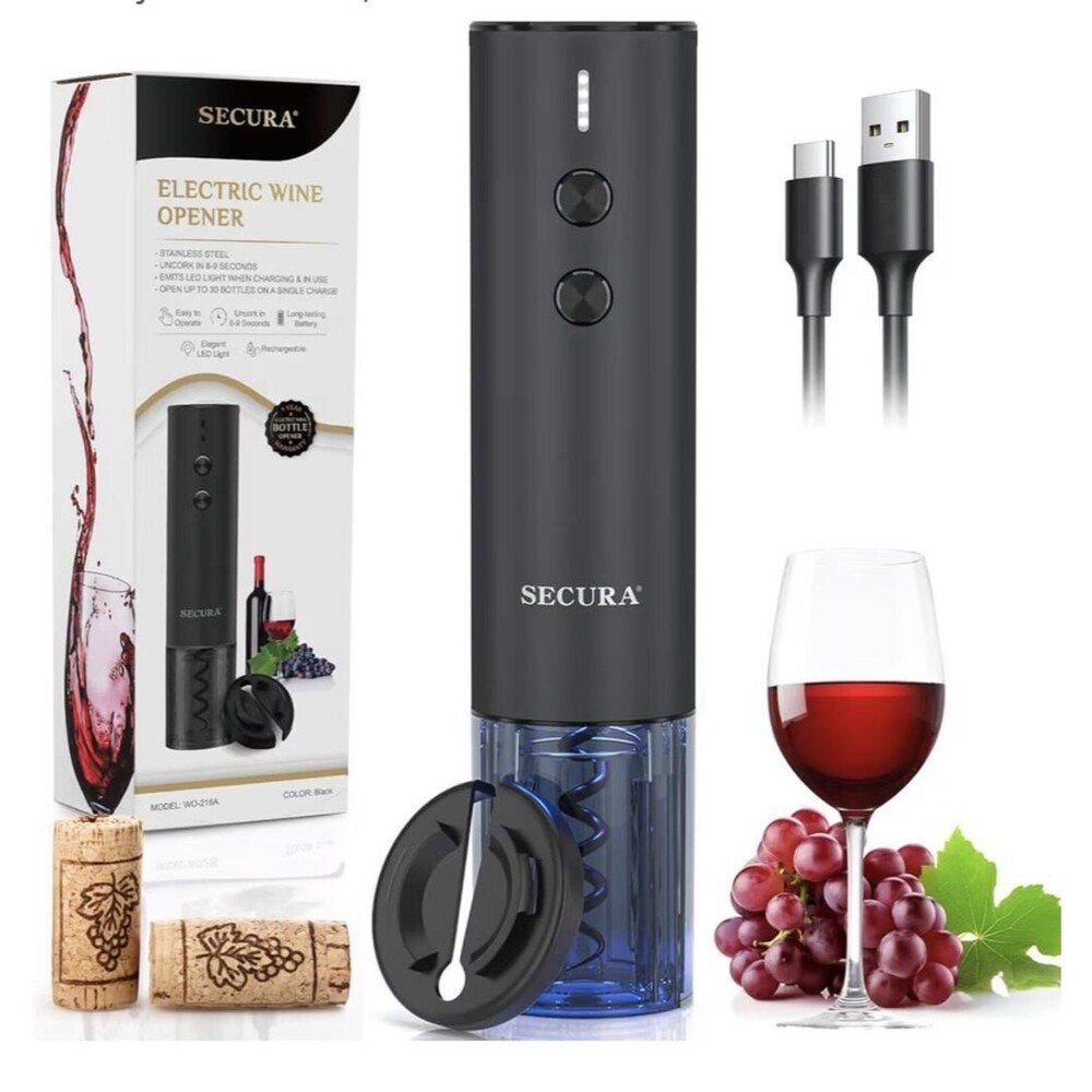 SECURA Electric Wine Opener